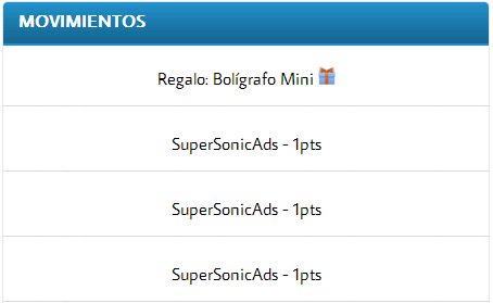 Regalo solicitado en Free Gifts