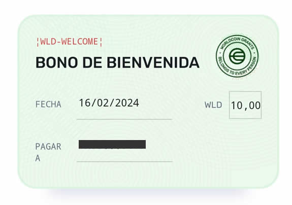 Bono de bienvenida