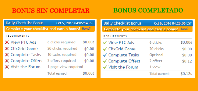 bonus