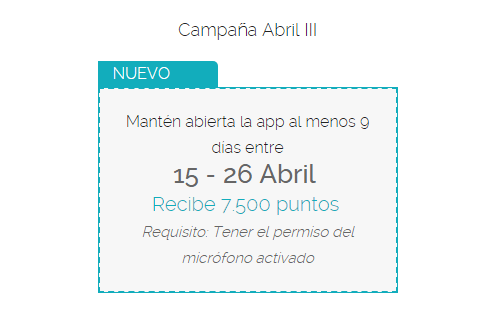 Campaña de abril Campaña abril