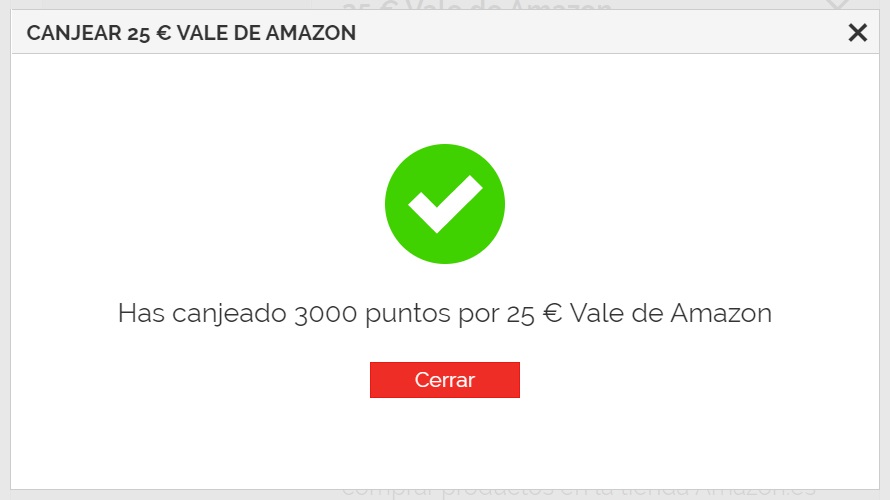 canjeado