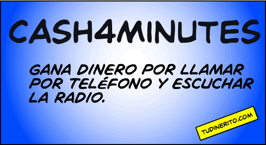 Cash4Minutes: Gana dinero por llamar por teléfono cash4minutes