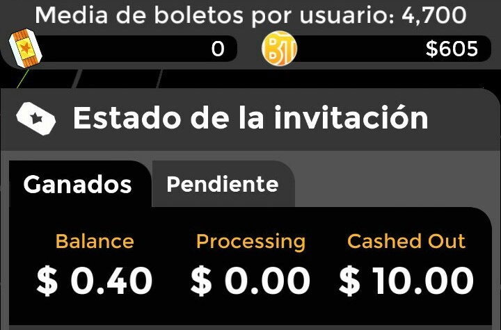 En la app me sale como pagado pagado