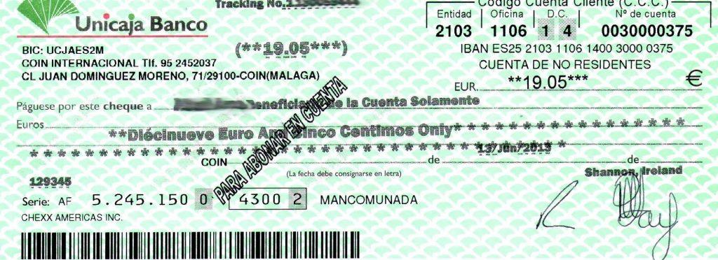 Cheque American Consumer Opinion (Junio 2013)