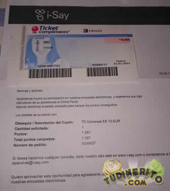 Premio Ipsos cheque-i-say