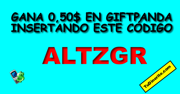 Código para ganar 500 puntos en Giftpanda codigo-giftpanda