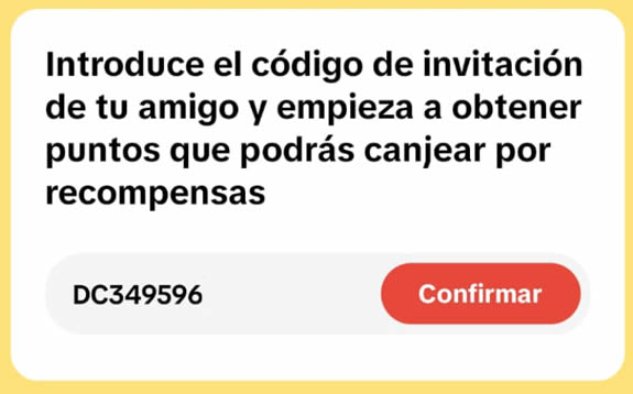 Código invitación TikTok Lite