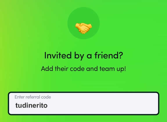 Código referidos MyWorld