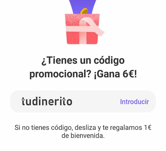 C&oacute;digo para seis euros