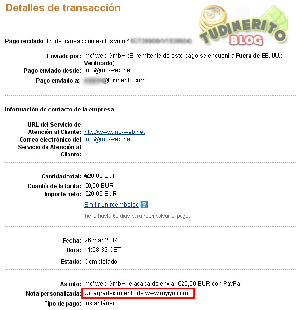 Comprobante Myiyo