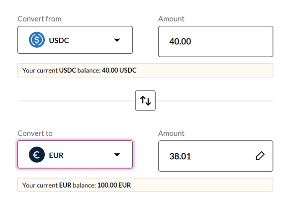 Convertir a euros