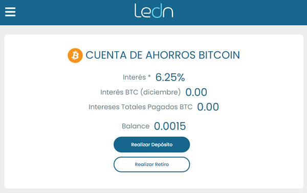 Cuenta ahorros BTC