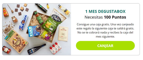 Degustabox GRATIS