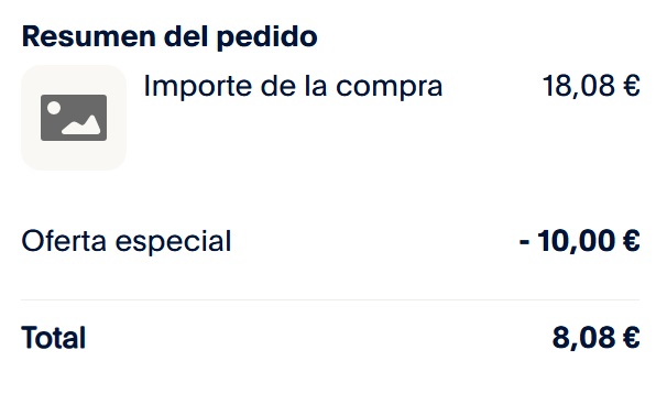 Descuento 10€ paypal