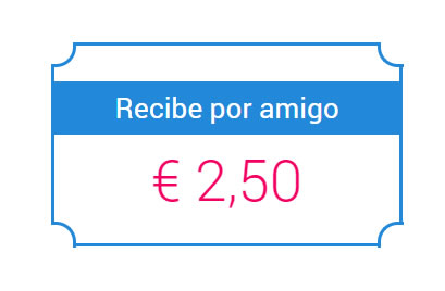 Dos euros y medio por invitado