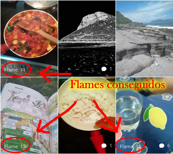Ejemplos de flames recibidos (un vídeo sí, un vídeo no) Ejemplos de flames