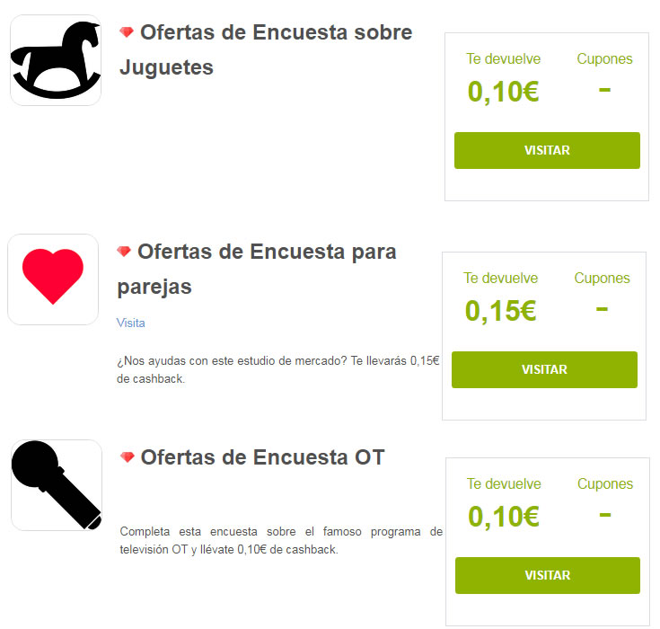 Es muy frecuente ver encuestas remuneradas en Beruby Encuestas en Beruby