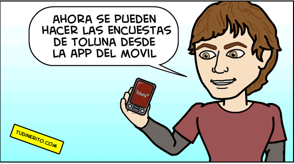 Las encuestas de TOLUNA se pueden hacer a través del móvil encuestas-toluna