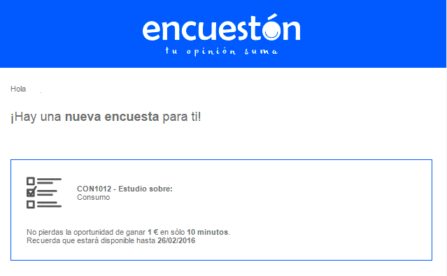 Primera encuesta encuestita