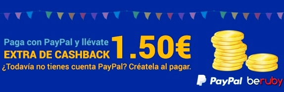 Extra de cashback en Beruby Extra cashback
