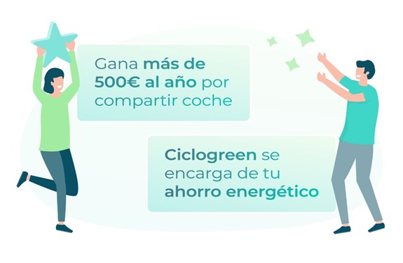 Gana hasta 500€ al año con Ciclogreen
