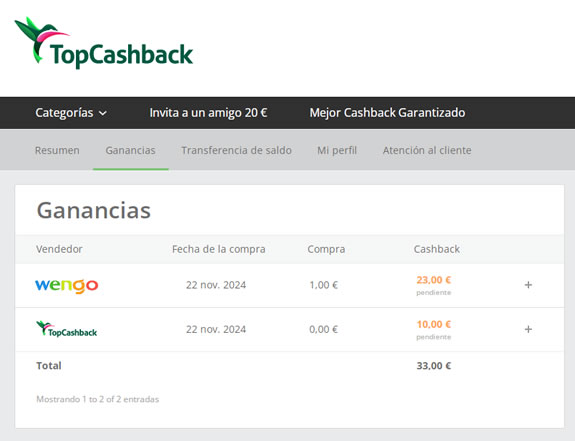 Hasta 33&euro; con la oferta de Wengo