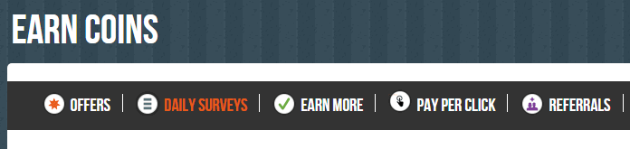 Formas de ganar en Get-Paid Ganar coins
