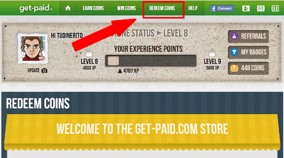 Nuevo panel de premios en Get-Paid get-paid-premios