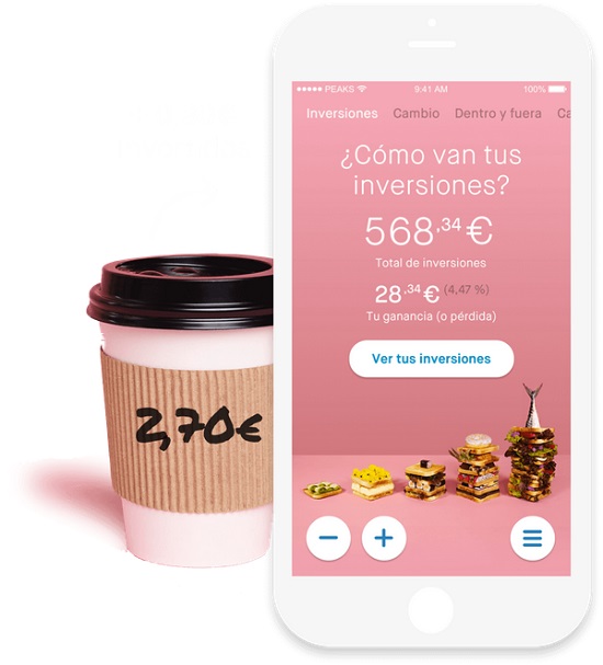 Peaks es una interesante app de inversiones inversiones