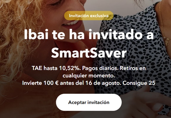 Invitaci&oacute;n para SmartSaver