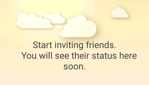 invitar amigos