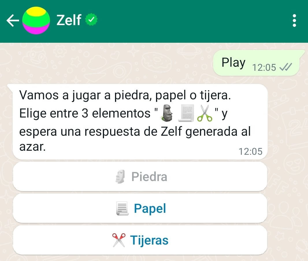 Jugando a piedra papel o tijera