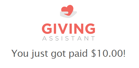 Mensaje recibido: ¡Acabas de cobrar 10$! got paid