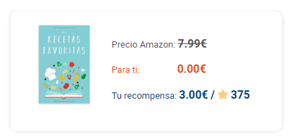 Uno de los productos que más ilusión me hizo libro de recetas