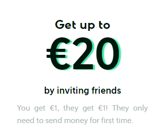Hay un límite de 20 invitados. Lo máximo que se puede ganar es 100€ con referidos. límite