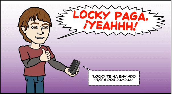 ¡Comprobado en primera persona! Locky paga. locky-paga
