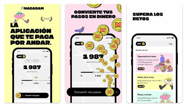 Macadam app en Google Play