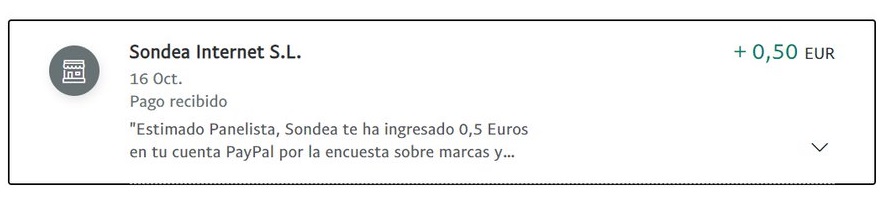 0,50€ en Sondea 0,50€ en Sondea