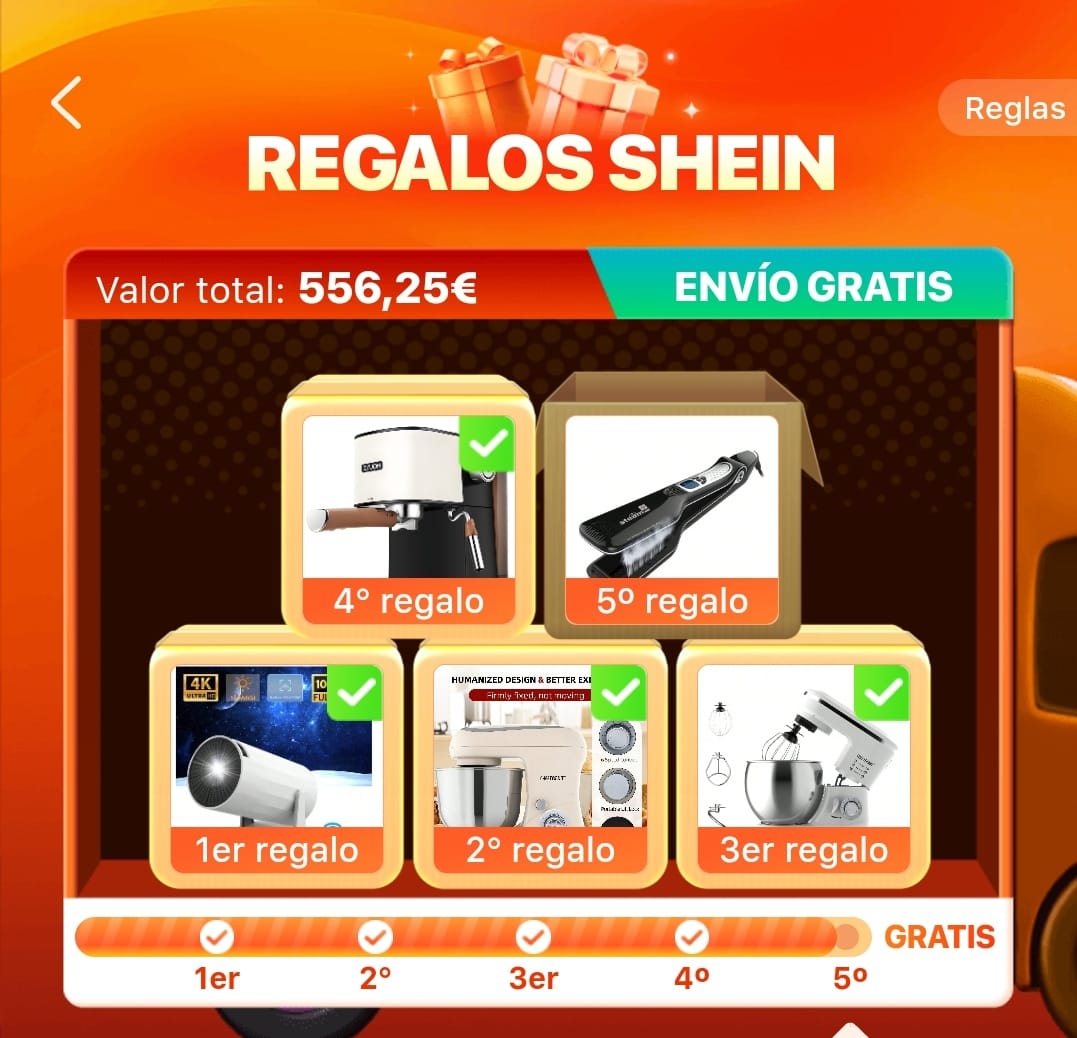 Mis cinco regalos elegidos