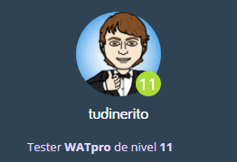 Soy usuario WATpro watpro