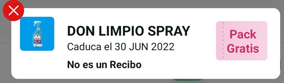 No es un recibo