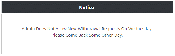 notice