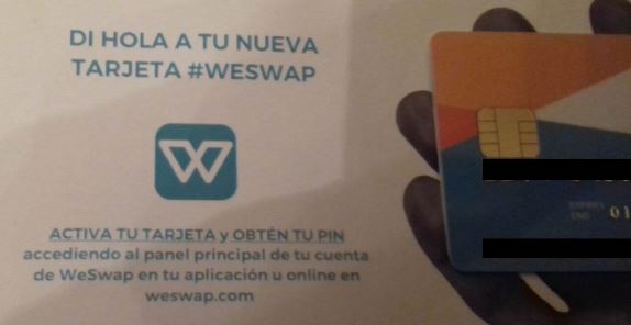 nueva tarjeta