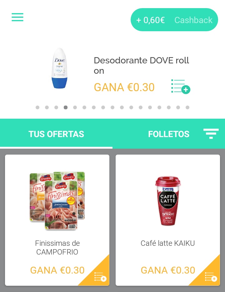 Ofertas que me han salido después de enviar los primeros tickets ofertas
