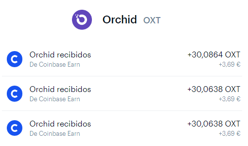 Orchid recibidos por acertar las preguntas orchid recibidos