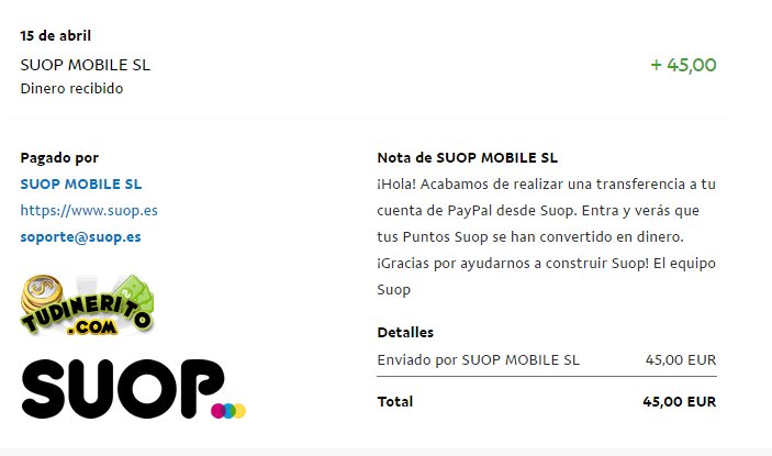 pago abril