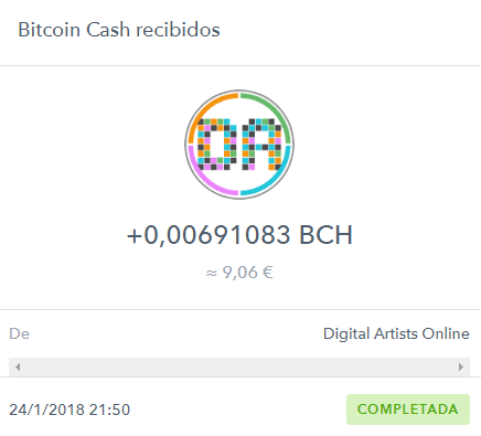 pago bitcoin cash