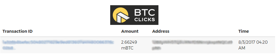 Pago BTC clicks
