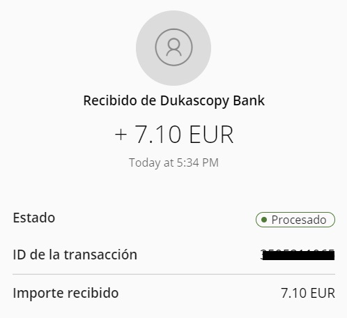 La promo de Dukascopy funciona funciona