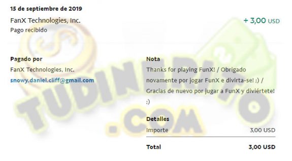 prueba pago
